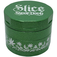 Snoop Dogg Slice Non-Stick Ceramic Coated Grinder 55mm 4 Part (SINGLE)