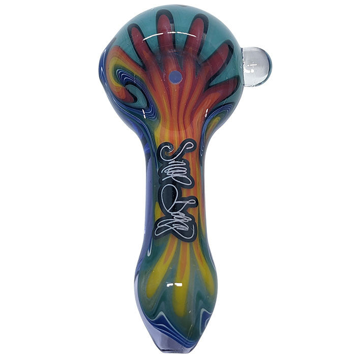 Dogg Lbs Everyday 3.5" Wig Wag Spoon Hand Pipe (SINGLE)