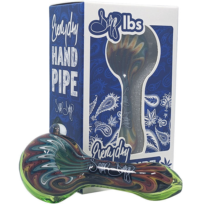 Dogg Lbs Everyday 3.5" Wig Wag Spoon Hand Pipe (SINGLE)