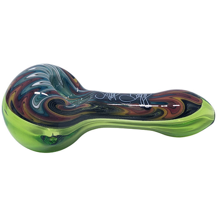 Dogg Lbs Everyday 3.5" Wig Wag Spoon Hand Pipe (SINGLE)