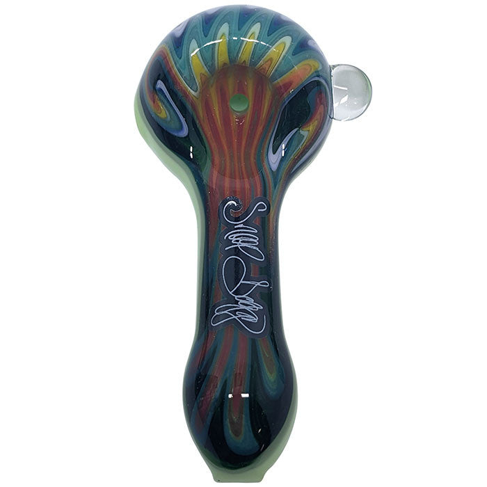 Dogg Lbs Everyday 3.5" Wig Wag Spoon Hand Pipe (SINGLE)