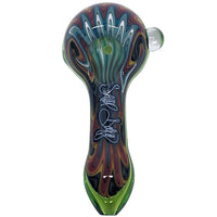 Dogg Lbs Everyday 3.5" Wig Wag Spoon Hand Pipe (SINGLE)