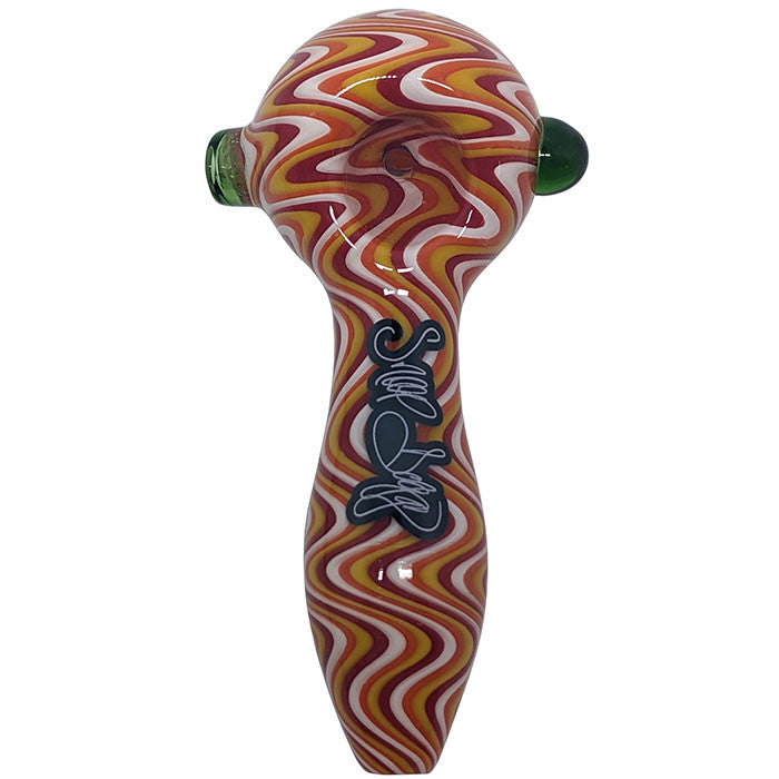 Dogg Lbs Everyday 4" Wigwag Spoon Hand Pipe (SINGLE)
