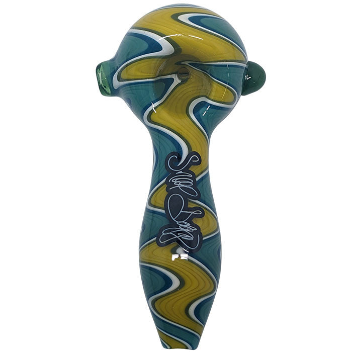 Dogg Lbs Everyday 4" Wigwag Spoon Hand Pipe (SINGLE)