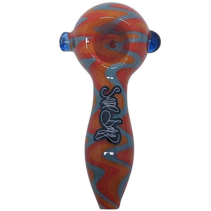 Dogg Lbs Everyday 4" Wigwag Spoon Hand Pipe (SINGLE)
