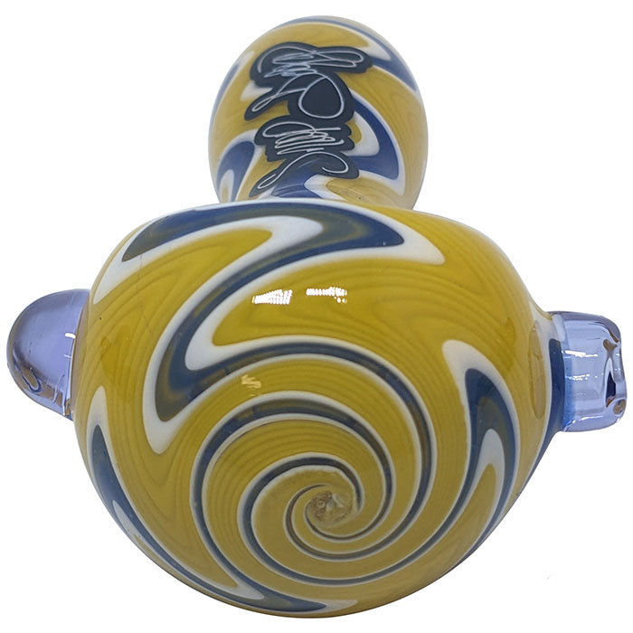 Dogg Lbs Everyday 4" Wigwag Spoon Hand Pipe (SINGLE)