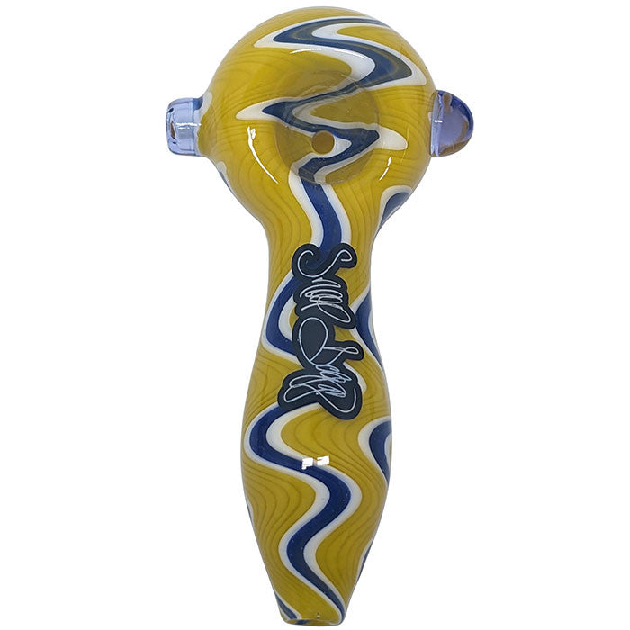 Dogg Lbs Everyday 4" Wigwag Spoon Hand Pipe (SINGLE)