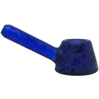 Dogg Lbs 5" Sitting Frosted Paisley Spoon Hand Pipe with Cap (SINGLE)