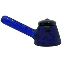 Dogg Lbs 5" Sitting Frosted Paisley Spoon Hand Pipe with Cap (SINGLE)