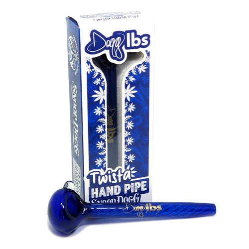 Dogg Lbs 7" Twisted Spoon Hand Pipe (SINGLE)