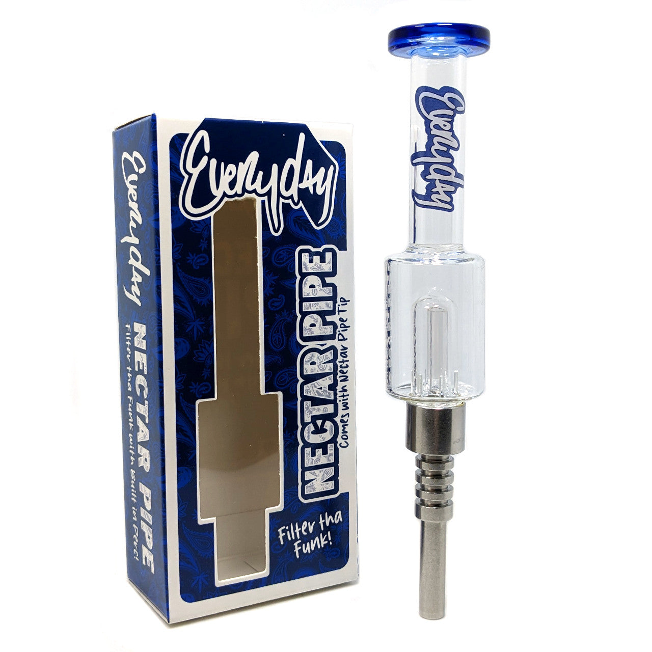 Everyday 4.7" Dome Perc Nectar Pipe with Screw Tip (SINGLE)