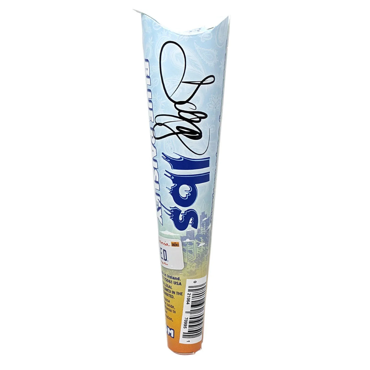 Dogg Lbs Blue Paisley Pre-Rolled Cones King Size 3ct (32/pack)