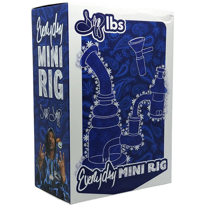 Dogg Lbs Everyday 6.5" Mini Rig Bubble Water Pipe Box Set (SINGLE)