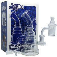 Dogg Lbs Everyday 6.5" Mini Rig Bubble Water Pipe Box Set (SINGLE)
