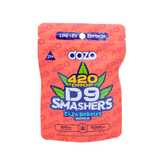 Dozo D9 Smashers Gummies 10,000mg 20ct (SINGLE)