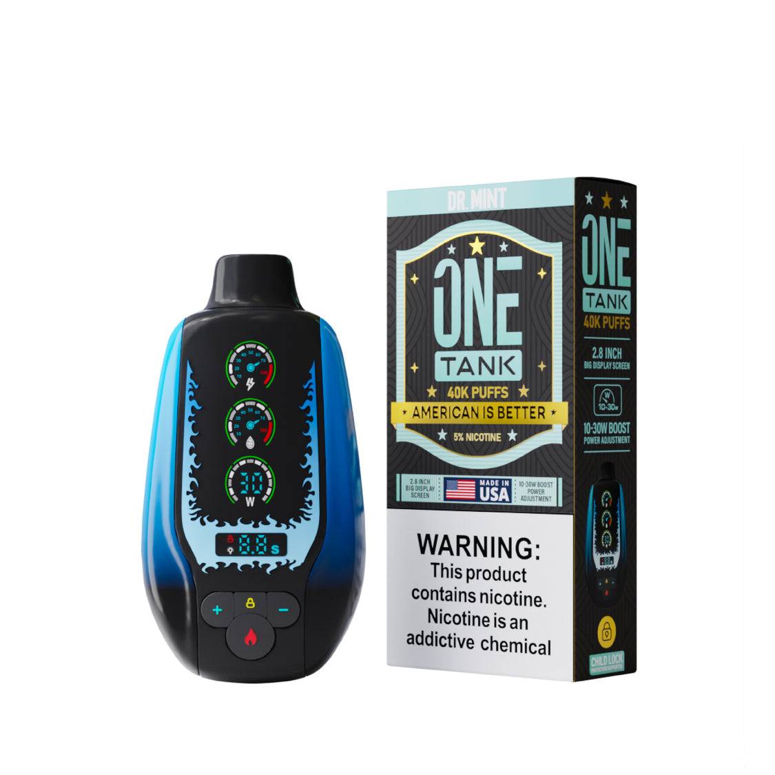 One Tank 40K Disposable 22mL (5/pack) [TX Compliant]