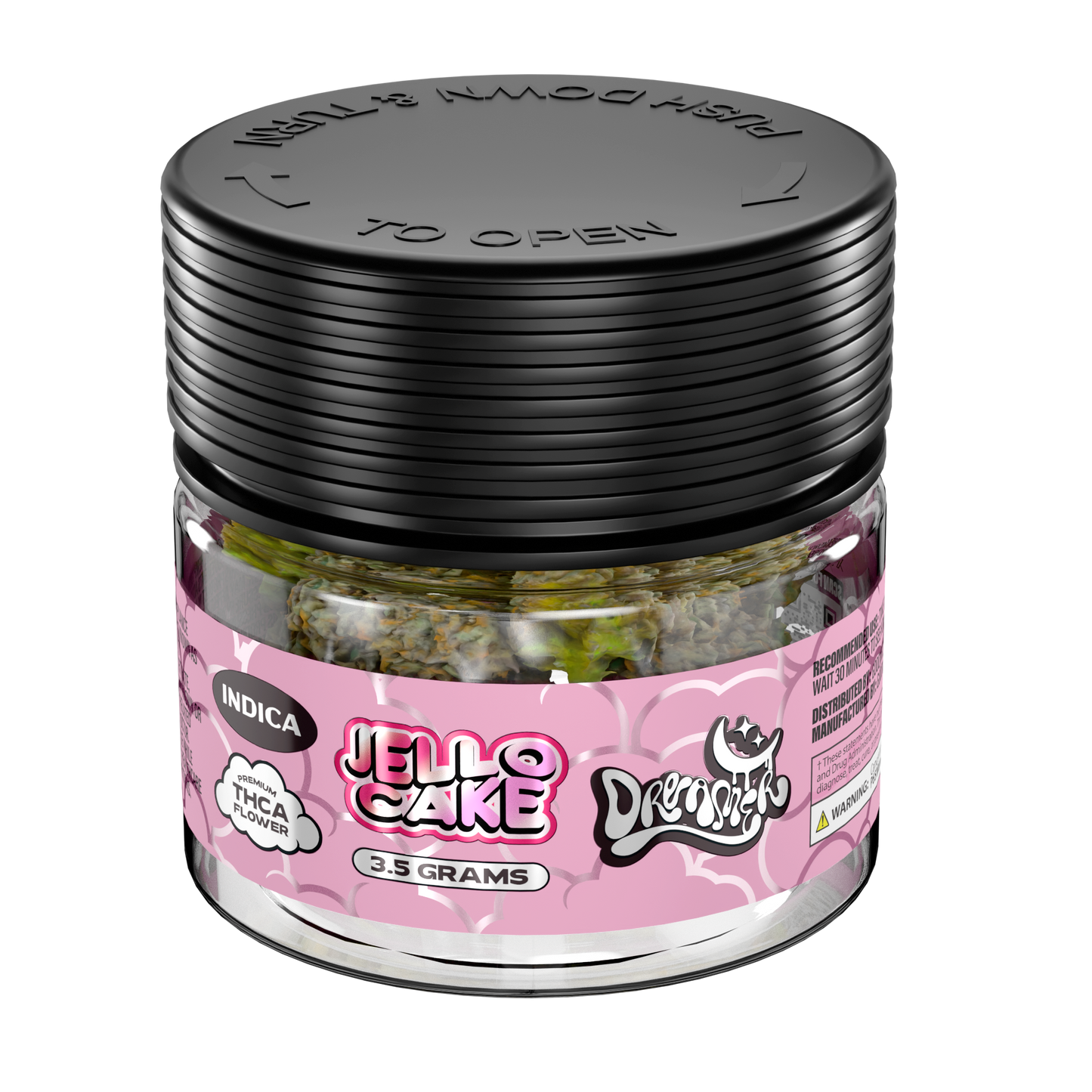 Dreamer THC-A Flower Jar 3.5g (8/Pack) [DROPSHIP]