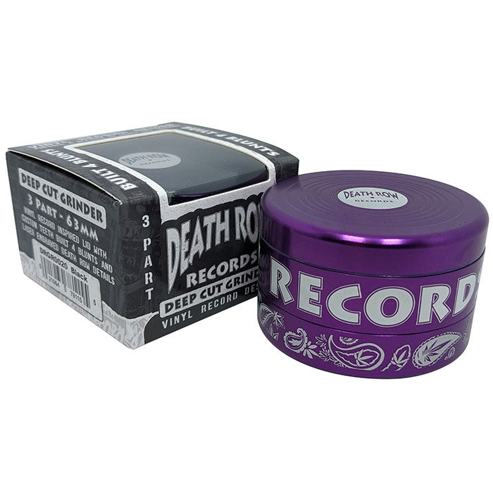 Death Row Records Deep Cutt Blunt Grinder 63mm 3 Part (SINGLE)