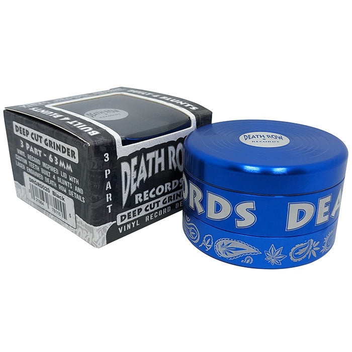 Death Row Records Deep Cutt Blunt Grinder 63mm 3 Part (SINGLE)