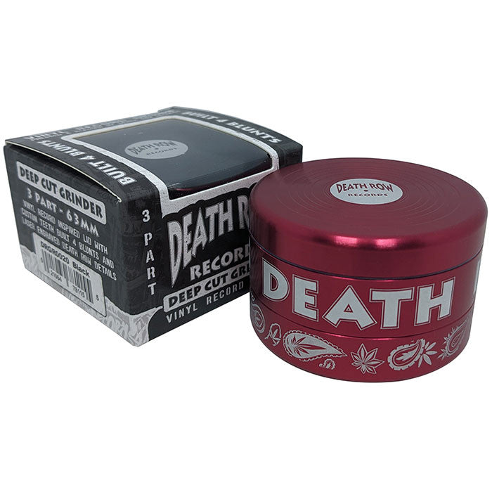 Death Row Records Deep Cutt Blunt Grinder 63mm 3 Part (SINGLE)