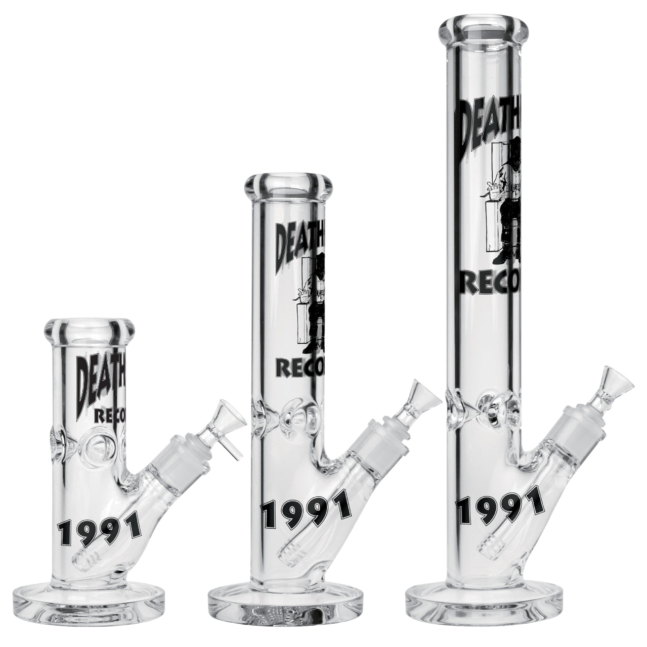 Death Row Records Legacy 9mm Straight Water Pipe (SINGLE)