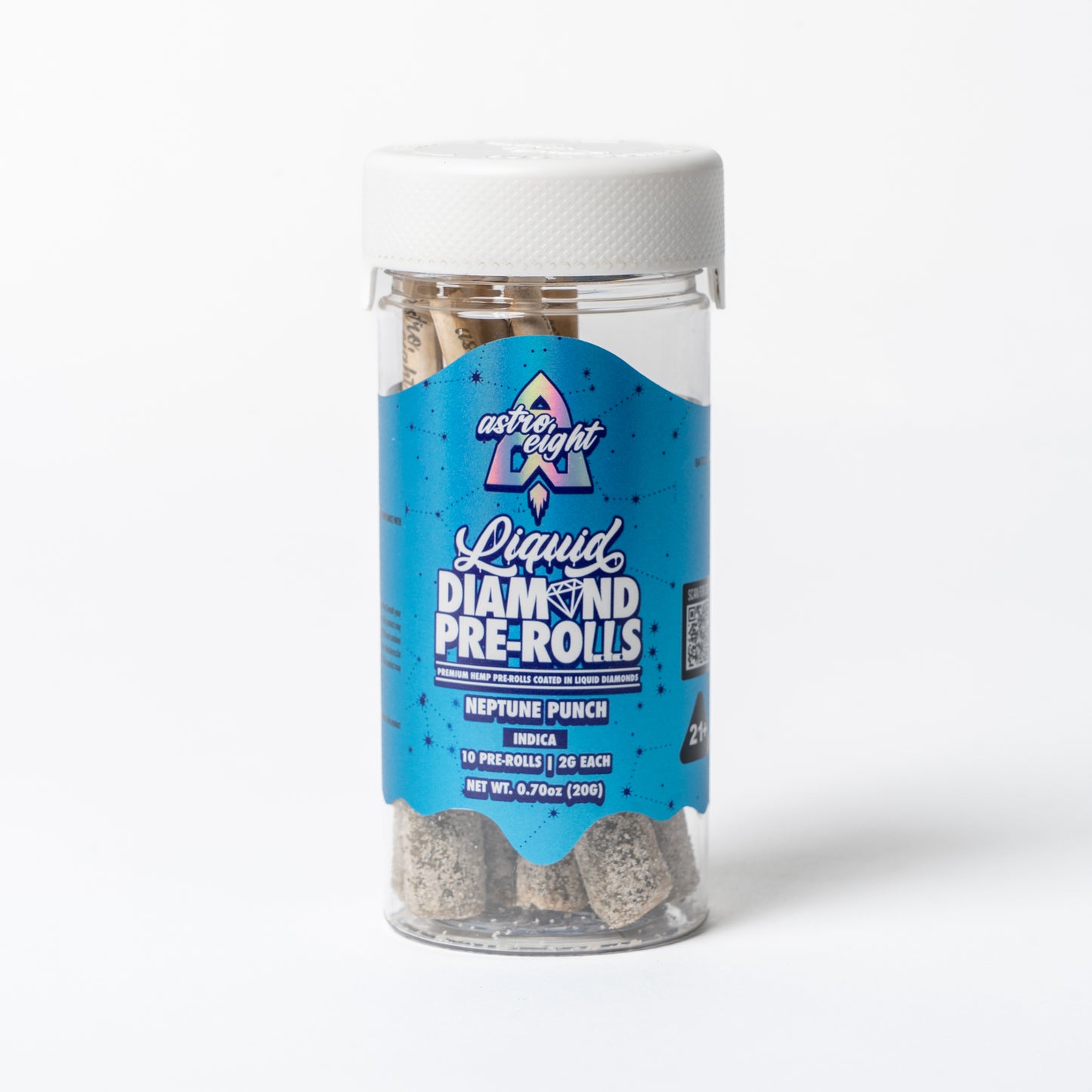 Astro Eight THC-A Liquid Diamond Pre Rolls 2g 10ct (SINGLE)