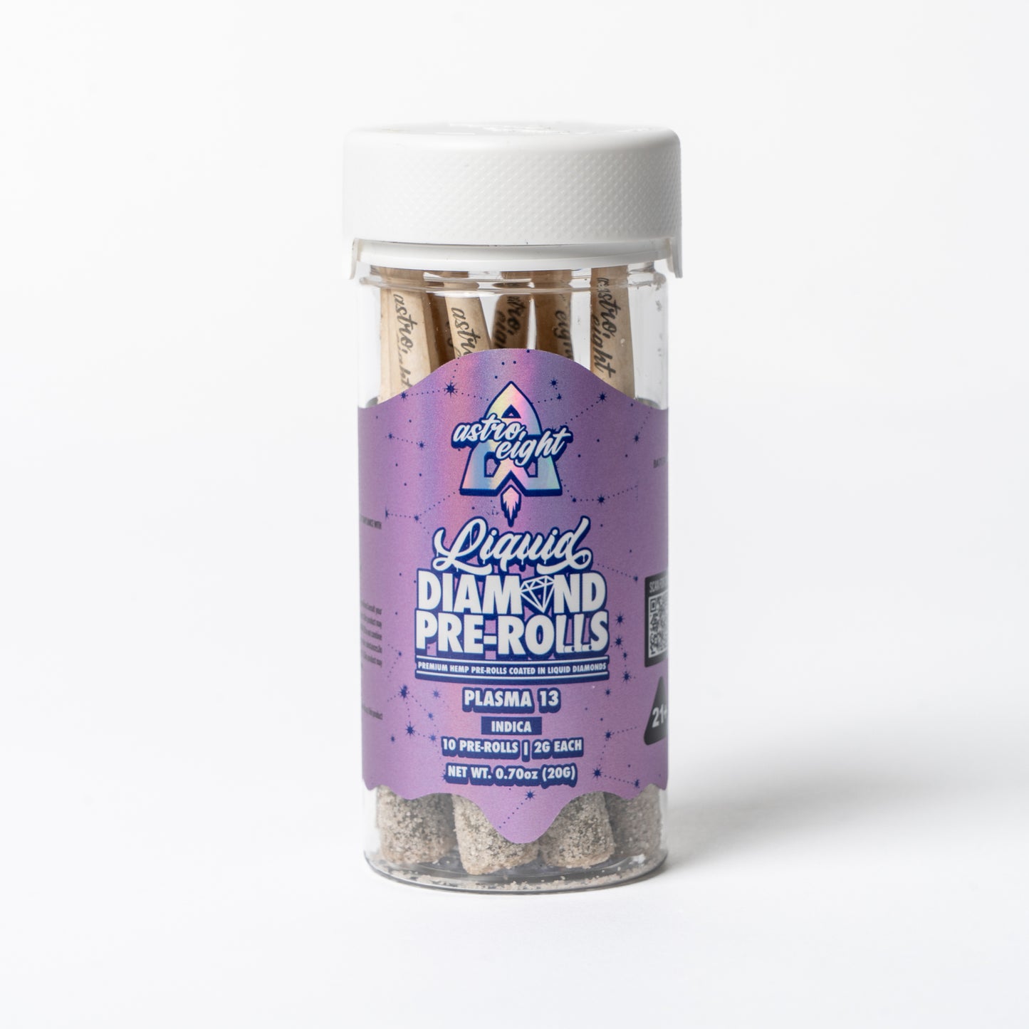 Astro Eight THC-A Liquid Diamond Pre Rolls 2g 10ct (SINGLE)