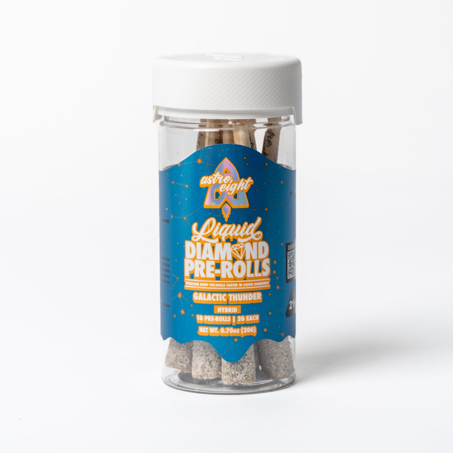 Astro Eight THC-A Liquid Diamond Pre Rolls 2g 10ct (SINGLE)