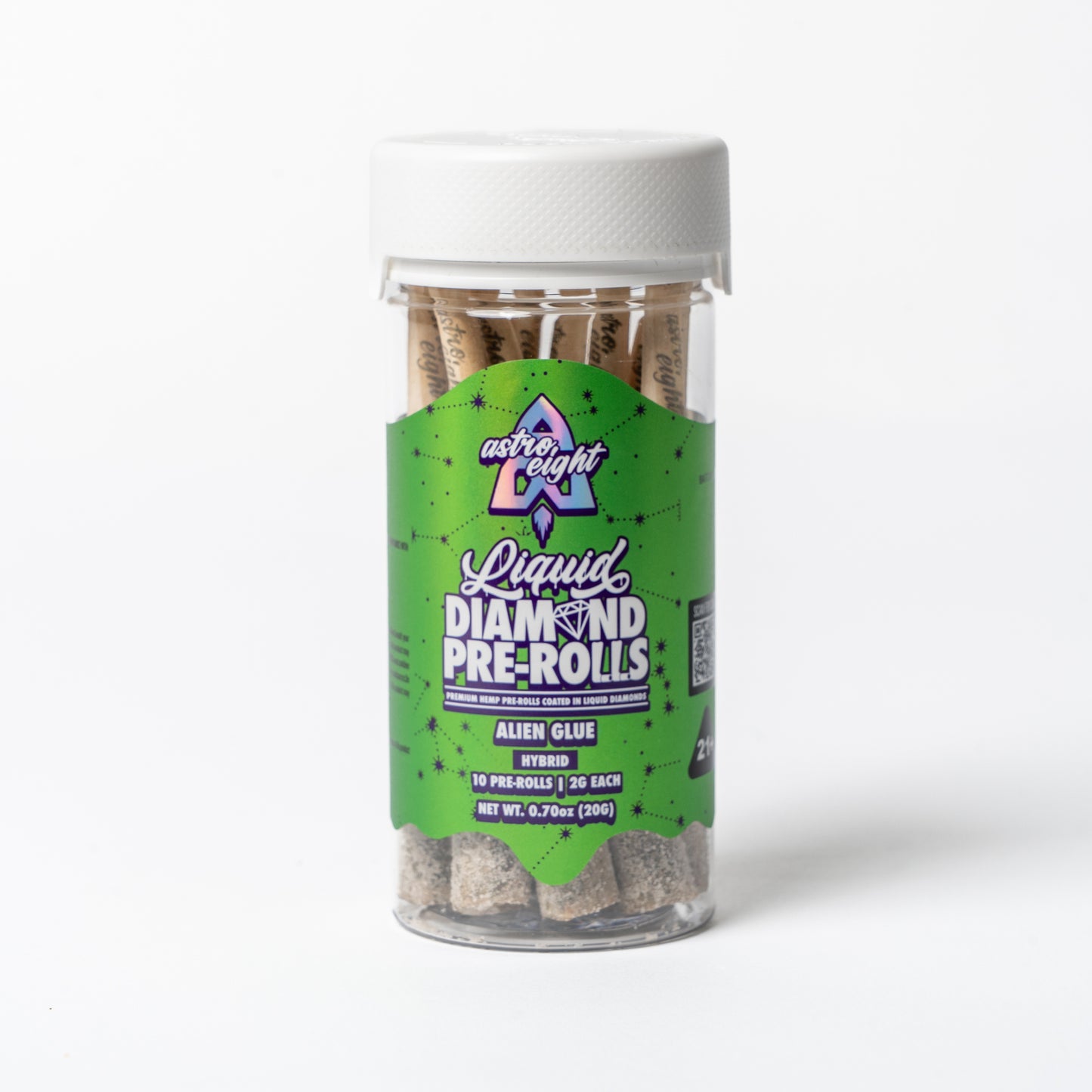 Astro Eight THC-A Liquid Diamond Pre Rolls 2g 10ct (SINGLE)