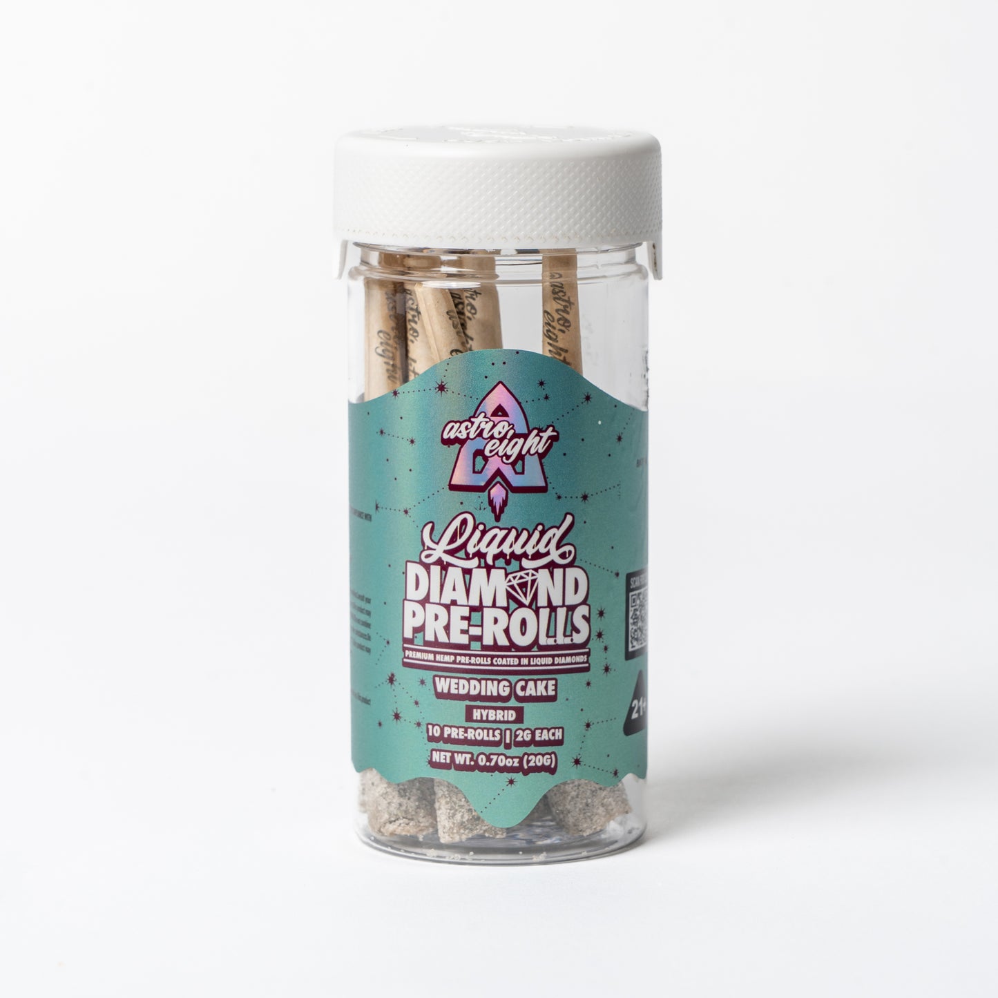 Astro Eight THC-A Liquid Diamond Pre Rolls 2g 10ct (SINGLE)