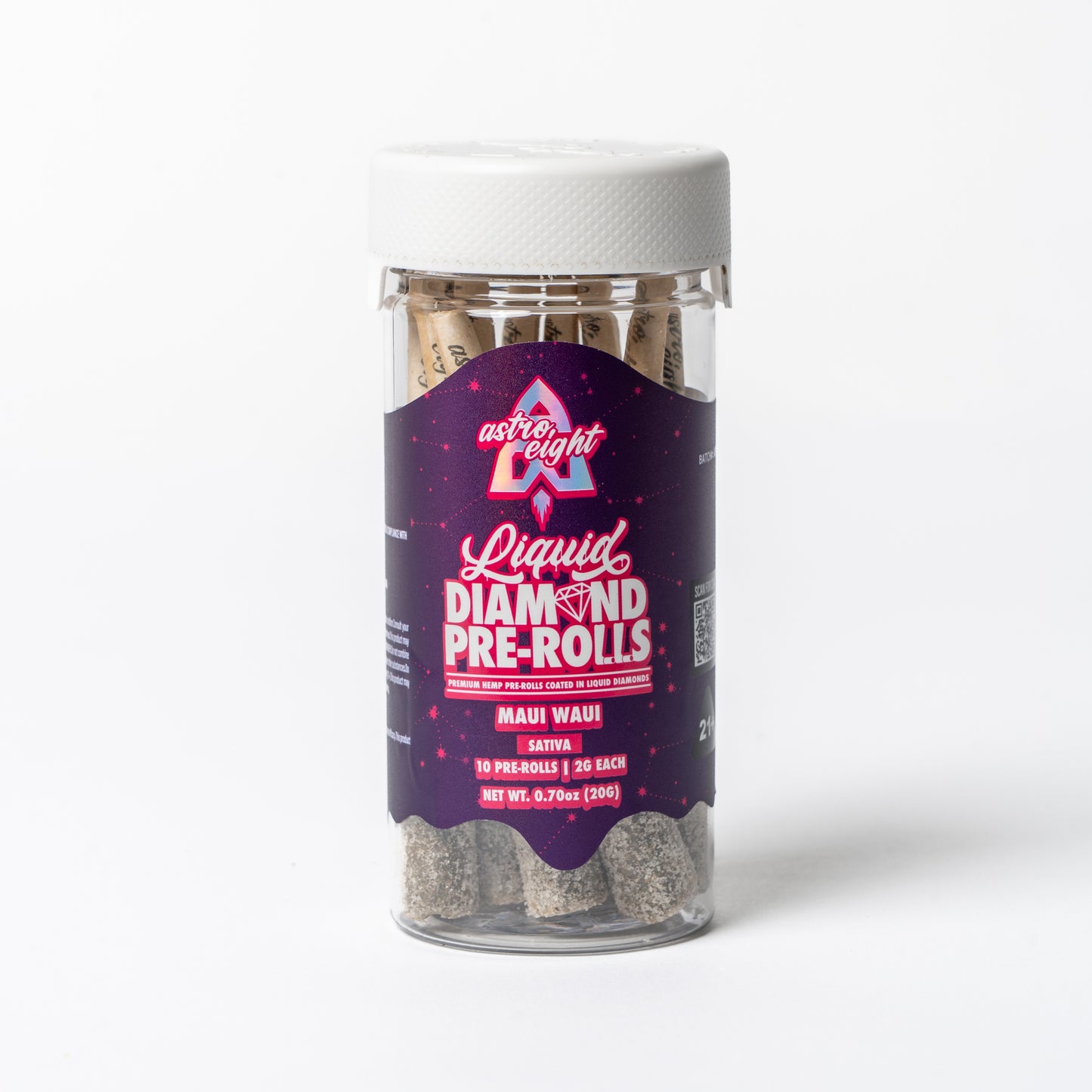 Astro Eight THC-A Liquid Diamond Pre Rolls 2g 10ct (SINGLE)