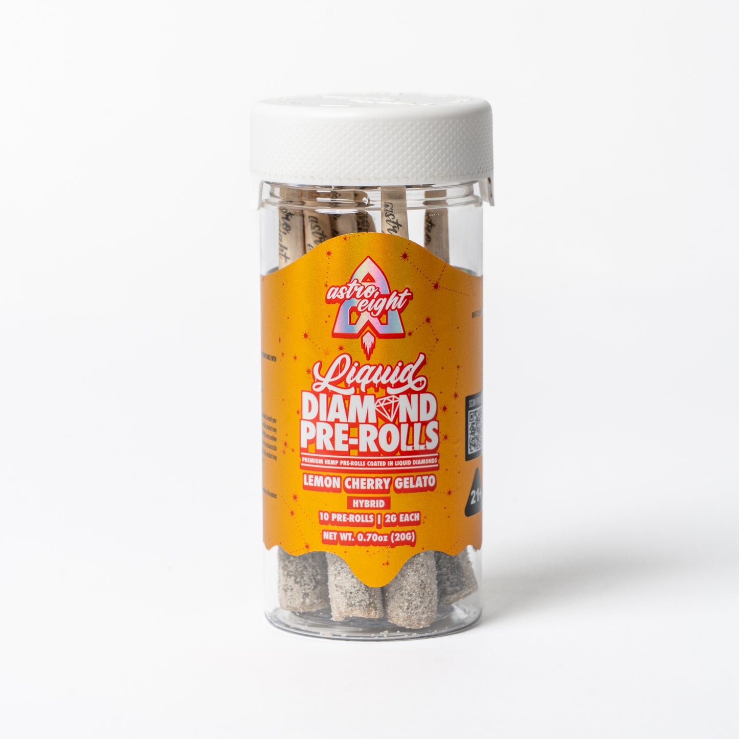 Astro Eight THC-A Liquid Diamond Pre Rolls 2g 10ct (SINGLE)