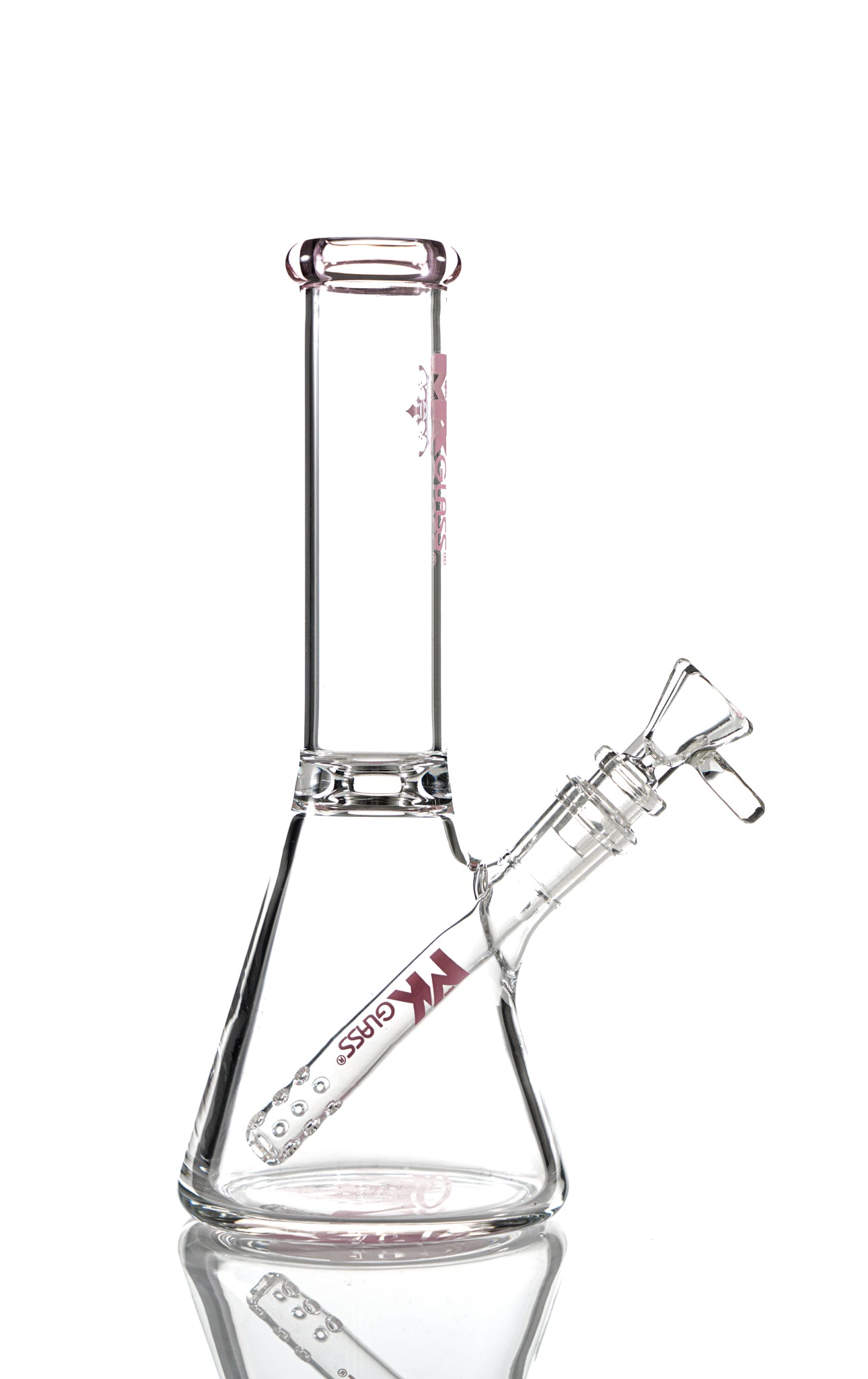 MK4 — MK100 10″ 7MM Clear Beaker - Clearance