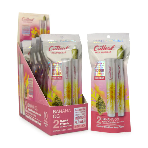 Cutleaf THC-A Pre-Roll 2ct 2g (10/Pack)