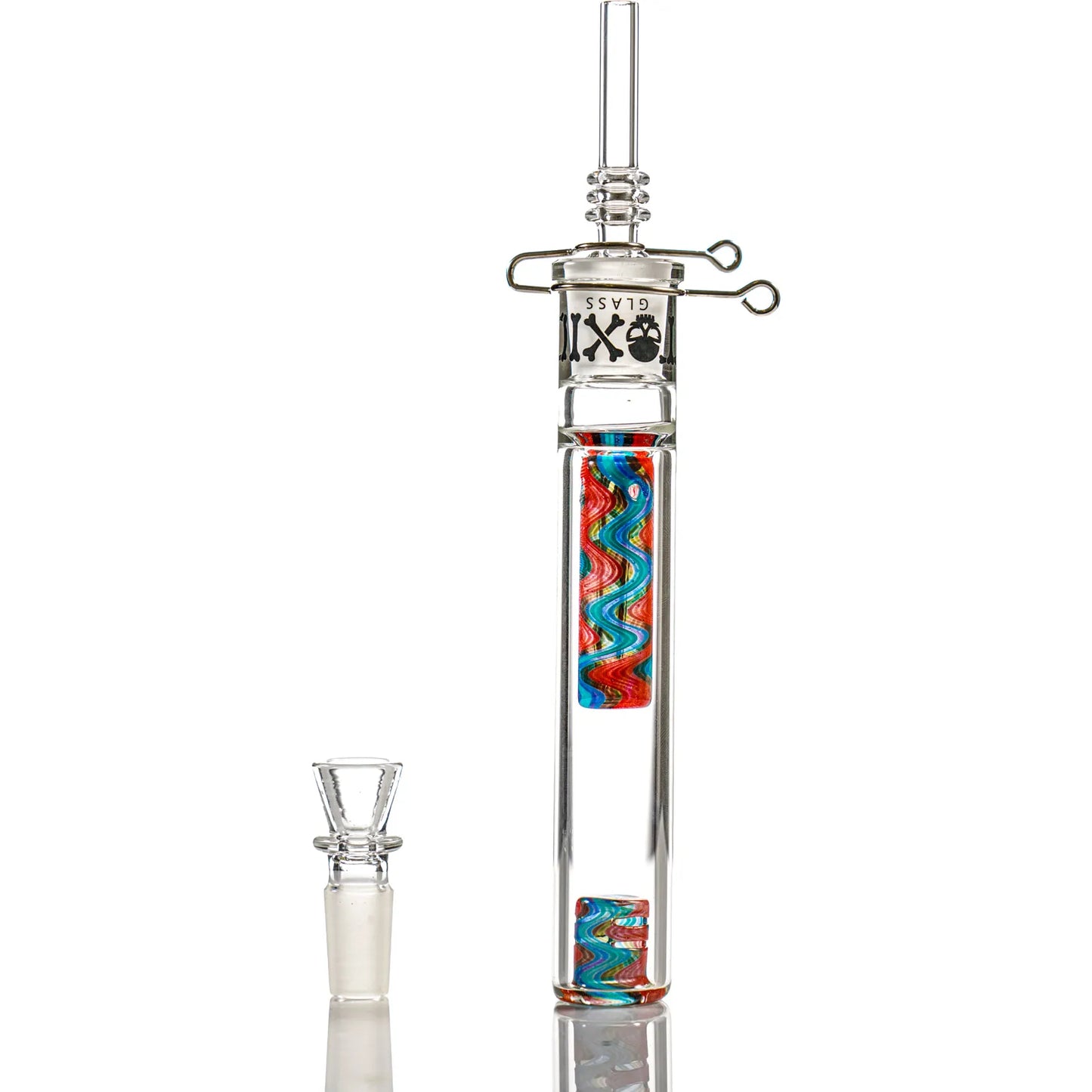 TXNC27 5″ Toxic Wigwag Nectar Collector