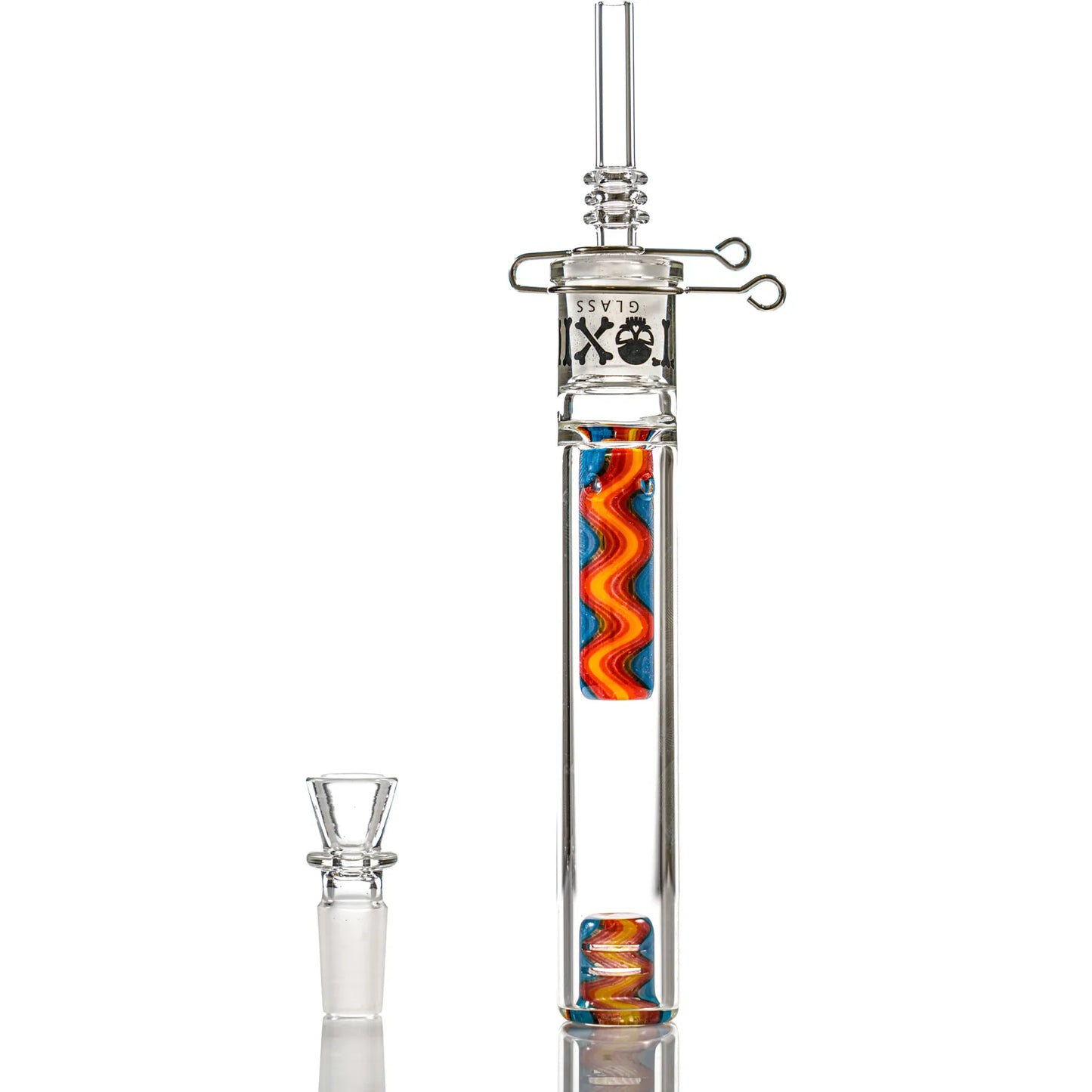 TXNC27 5″ Toxic Wigwag Nectar Collector