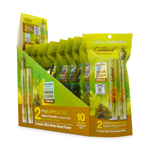 Cutleaf THC-A Pre-Roll 2ct 2g (10/Pack)