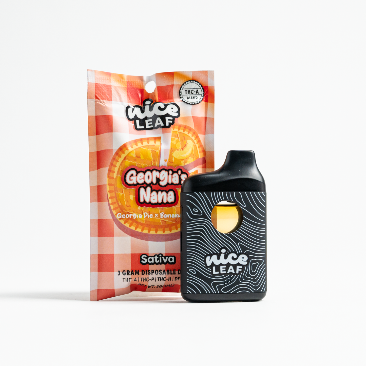 Nice Leaf THC-A Disposable 3g (SINGLE) [DROPSHIP]