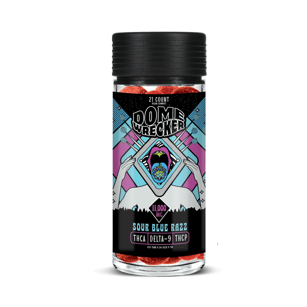 Domewrecker THC-A Gummies 11000mg 21ct (6/Pack)