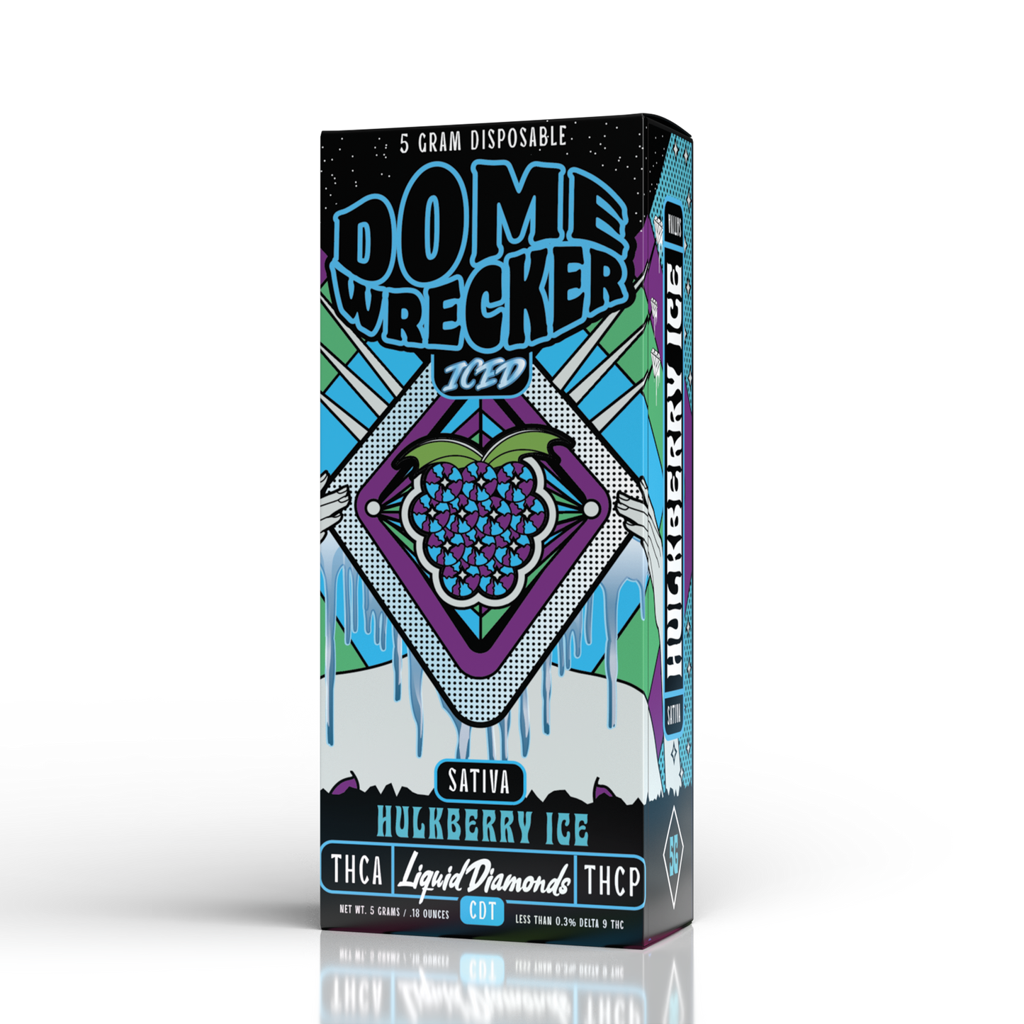 Domewrecker THC-A Liquid Diamonds Disposable 5g (5/pack)