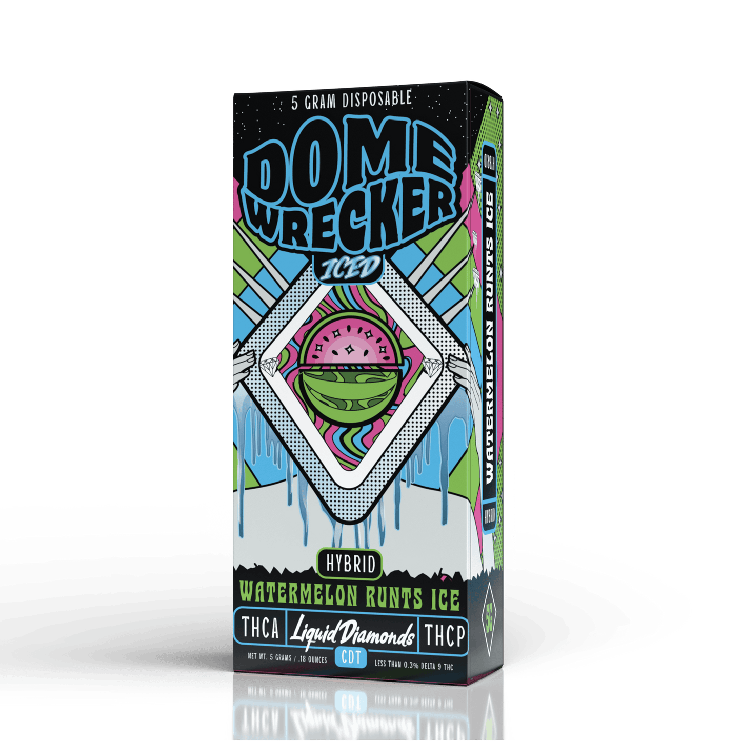 Domewrecker THC-A Liquid Diamonds Disposable 5g (5/pack)