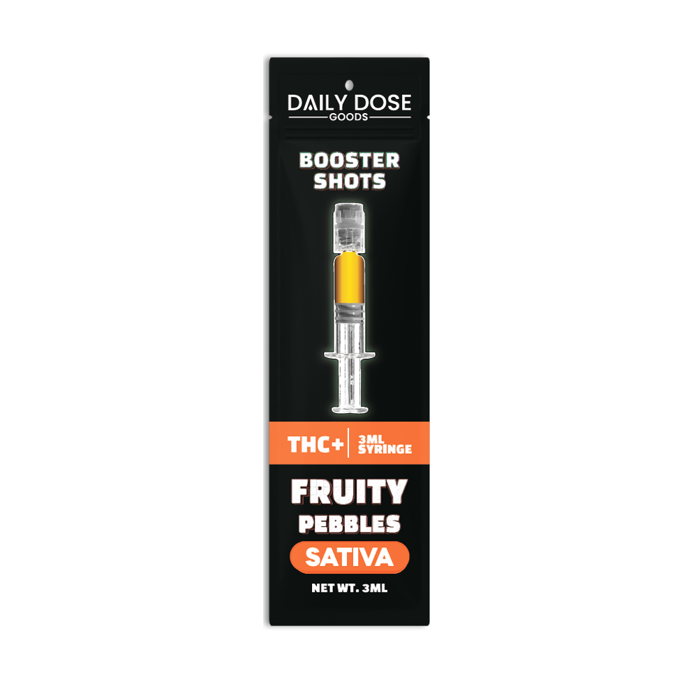 Daily Dose Goods THC + Booster Shot Syringe (SINGLE) [DROPSHIP]