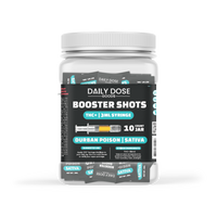 Daily Dose Goods THC + Booster Shot Syringe Jar (10/pack) [DROPSHIP]