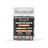 Daily Dose Goods THC + Booster Shot Syringe Jar (10/pack) [DROPSHIP]