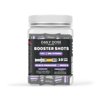 Daily Dose Goods THC + Booster Shot Syringe Jar (10/pack) [DROPSHIP]