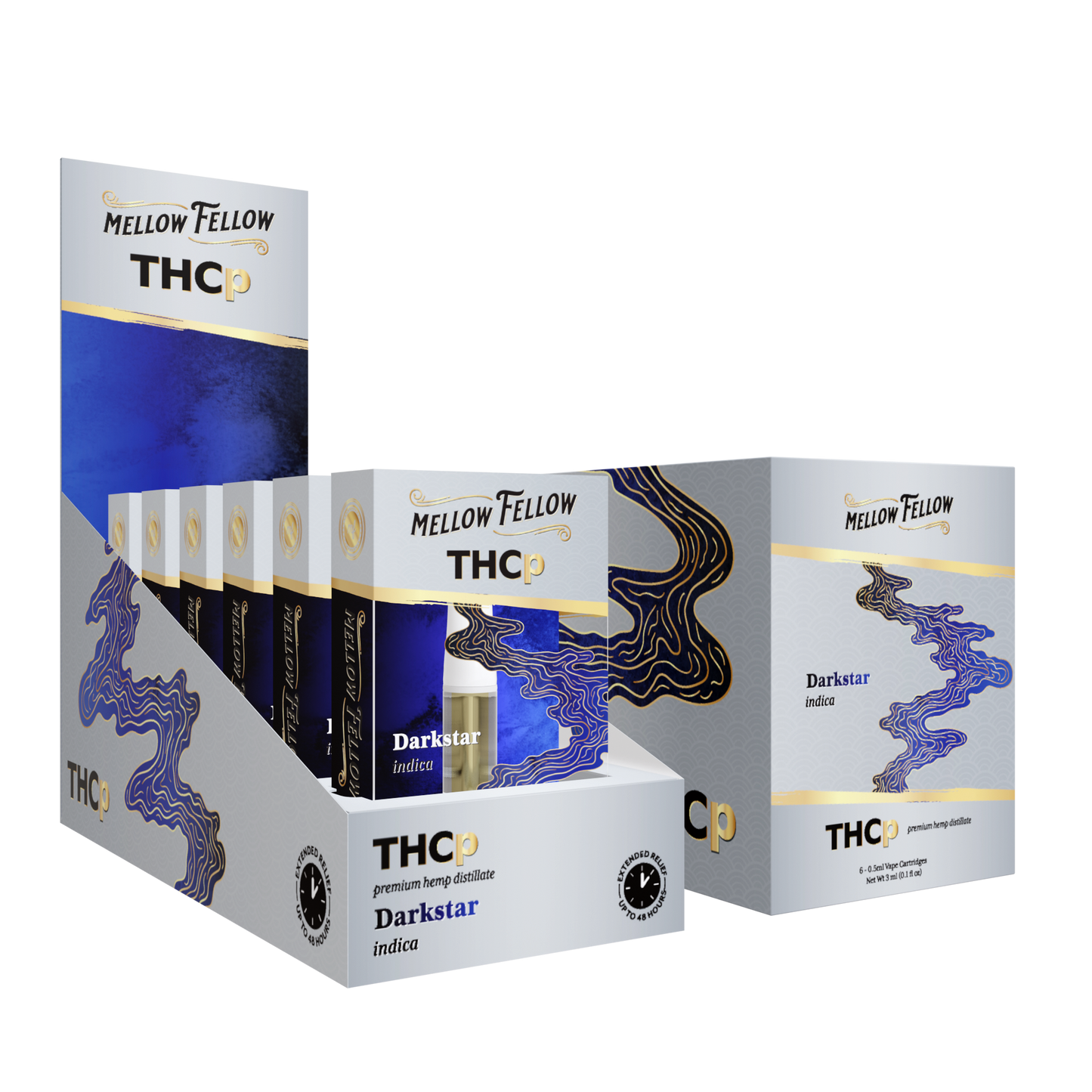 Mellow Fellow THC-P Cartridge 0.5g (6/pack) [DROPSHIP]