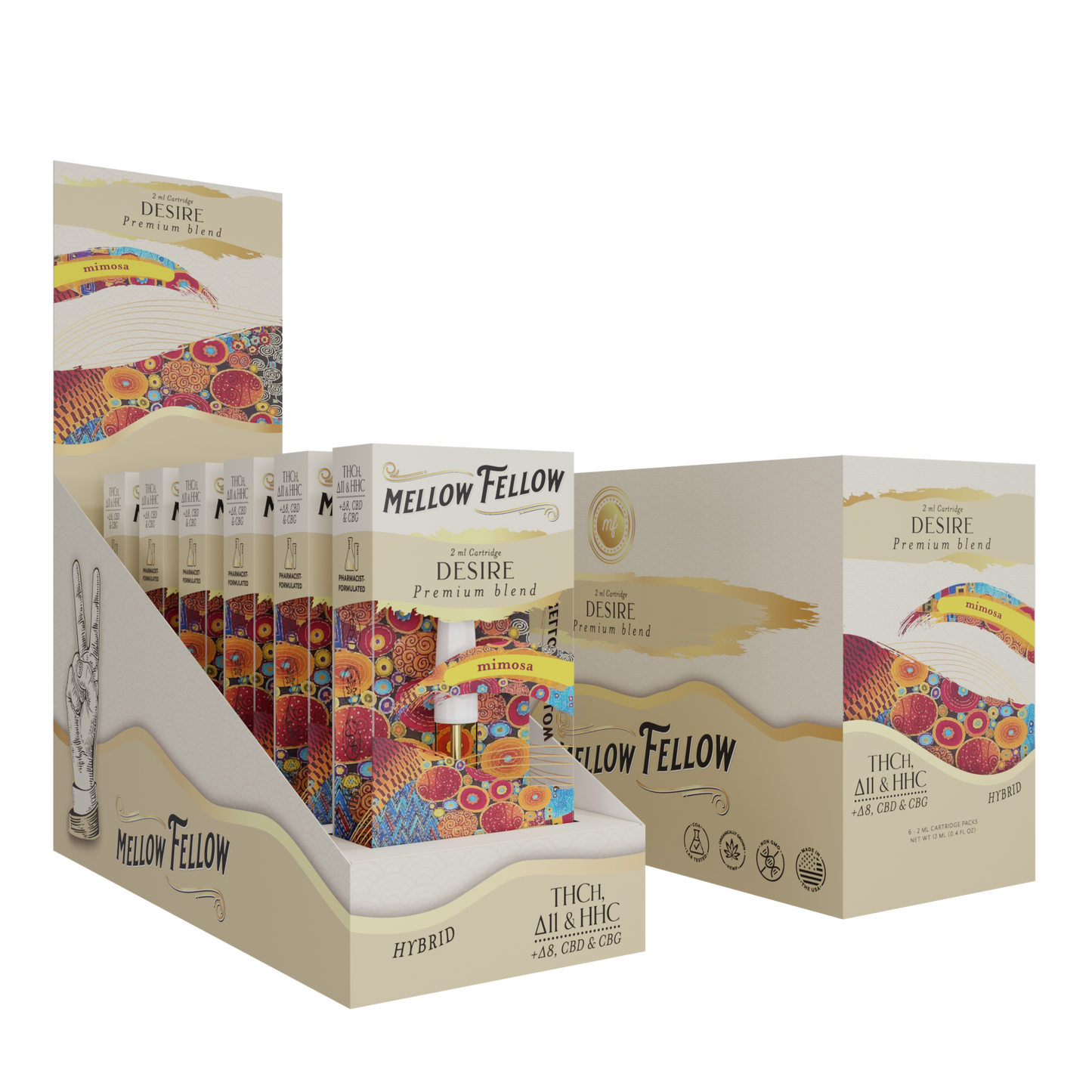 Mellow Fellow Premium Cartridge 2g (6/pack) [DROPSHIP]