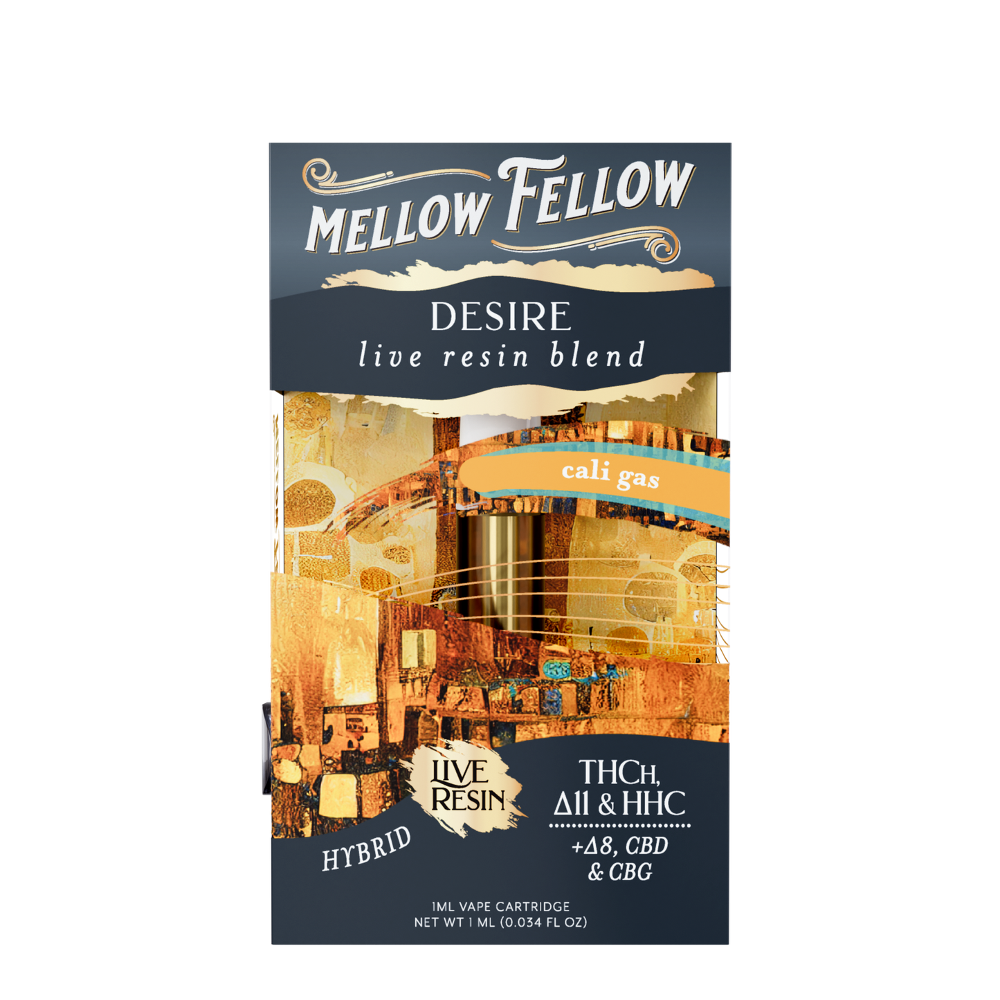 Mellow Fellow Live Resin Cartridge 1g (6/pack) [DROPSHIP]
