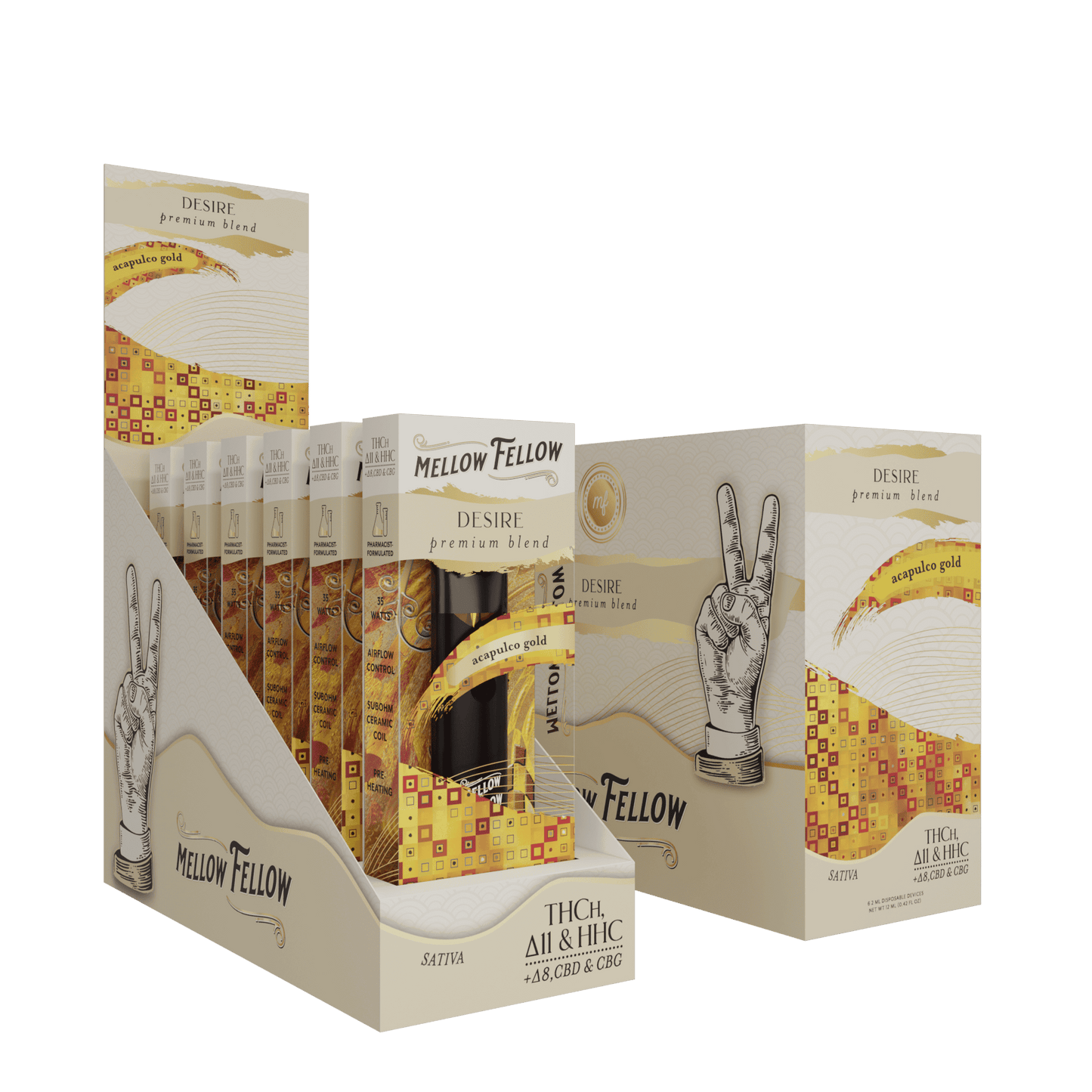 Mellow Fellow Premium Disposable 2g (6/pack) [DROPSHIP]