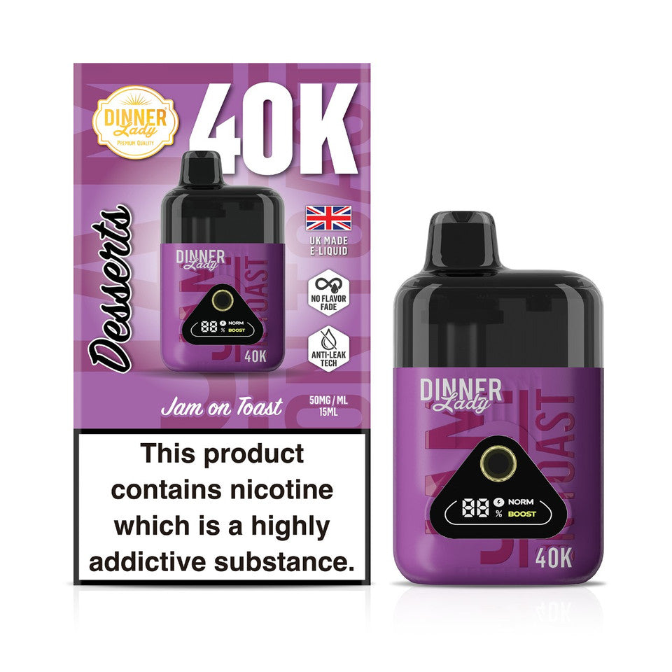 Dinner Lady 40K Desserts Disposable 15mL (5/pack) [TX Compliant]